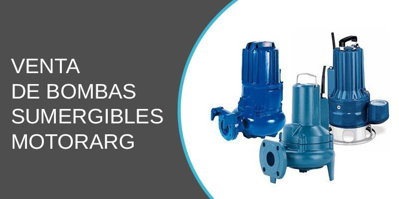 Venta de bombas sumergibles MOTORARG