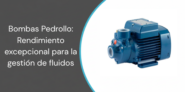 Bombas Pedrollo: Rendimiento excepcional para la gestión de fluidos